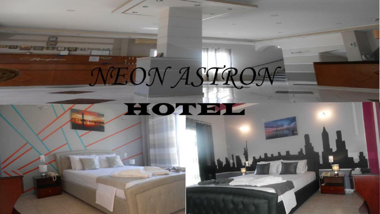 Hotel Neon Astron Kamena Vourla Exterior foto